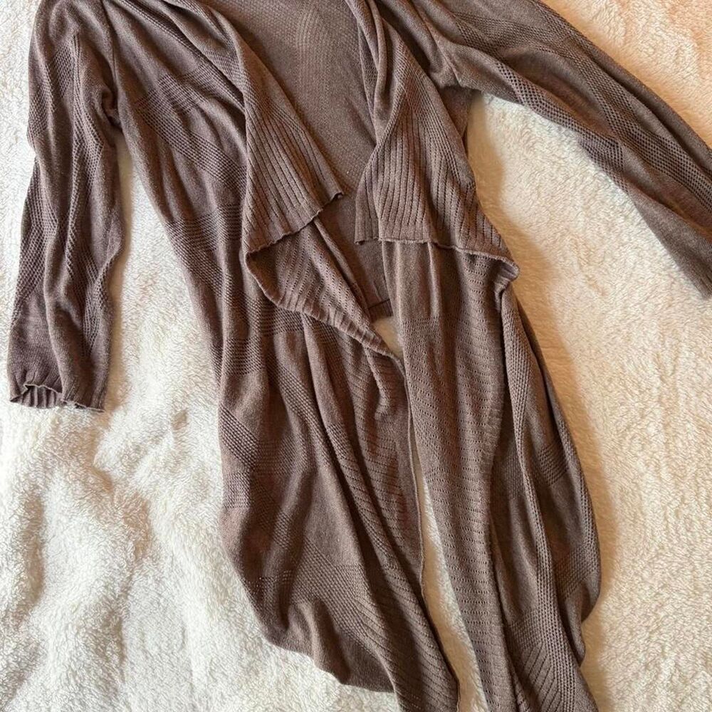 Max-studio Women's Khaki and Tan Cardigan